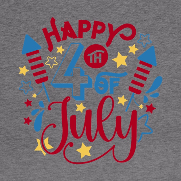 Happy 4th of July by CraftyBeeDesigns